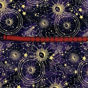 HOT TOPIC RED EMO / ALT BELT